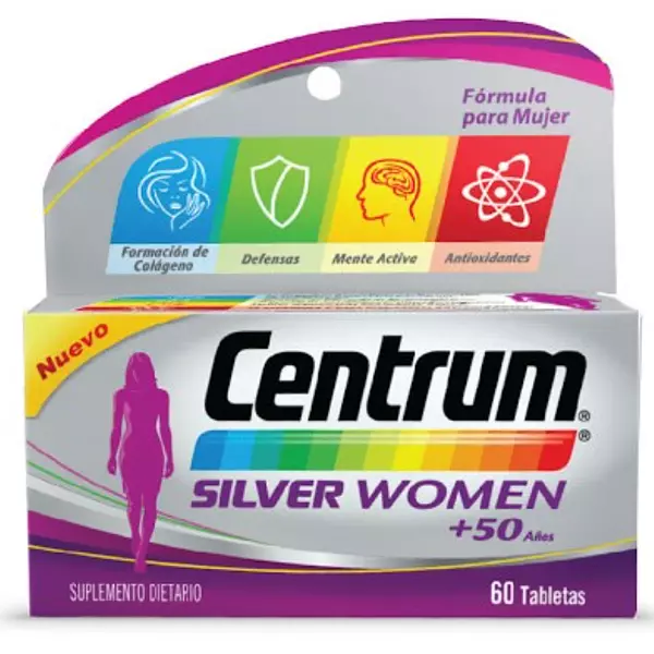 Centrum Silver Women 50+ 60 Tabletas