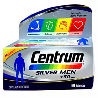 Centrum Silver Men 50+ 60 Tabletas