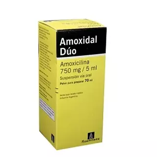Amoxidal 750 Mg Jarabe