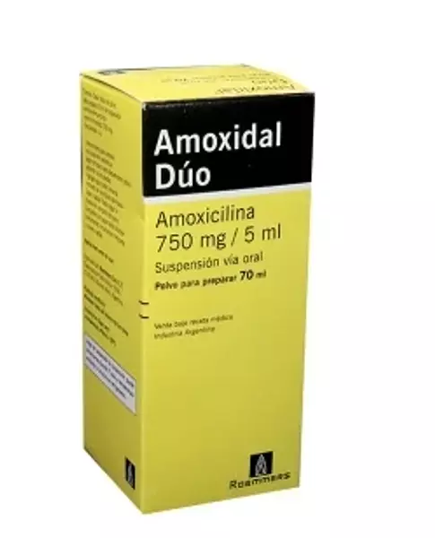 Amoxidal 750 Mg Jarabe