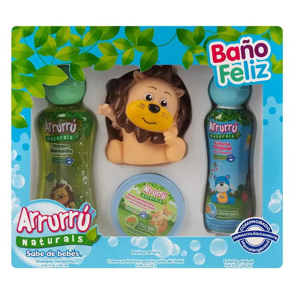 Estuche Arrurru Naturals Baño Feliz