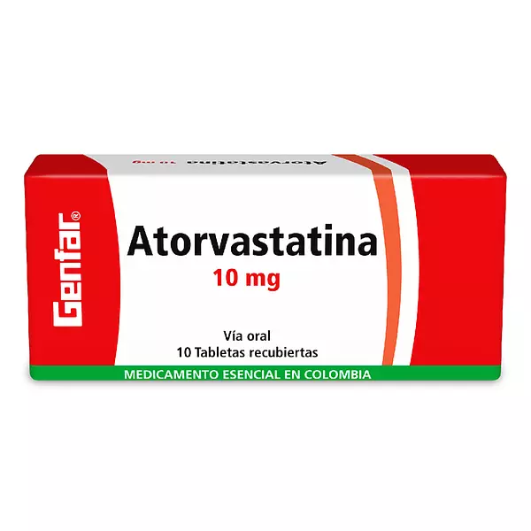 Atorvastatina 10 Mg