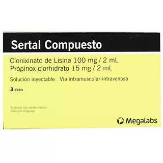Sertal Compuesto Ampolla 100 Mg