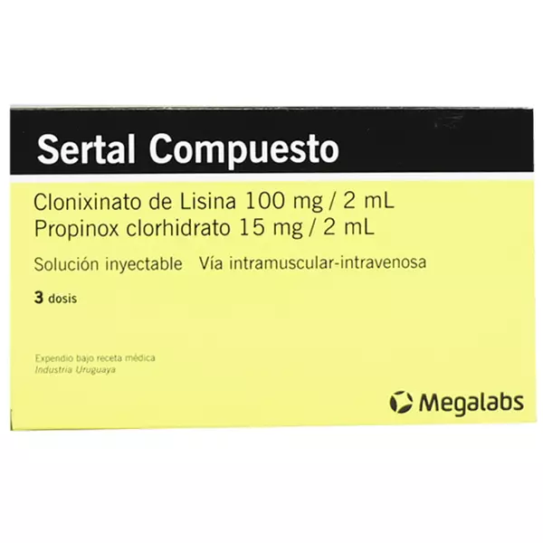 Sertal Compuesto Ampolla 100 Mg