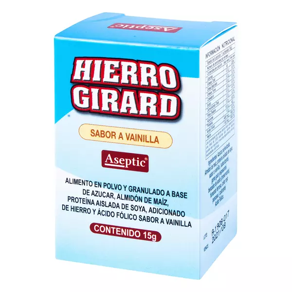 Hierro Girard Vainilla