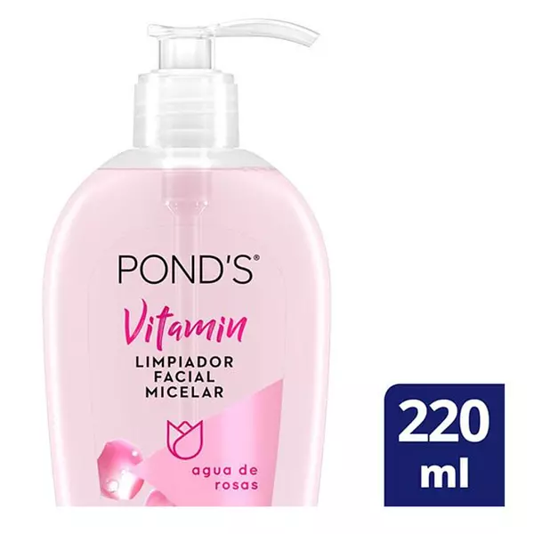 Limpiador Facial Ponds Agua de Rosas