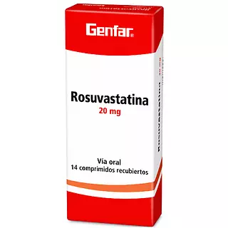 Rosuvastatina 20 Mg Gf