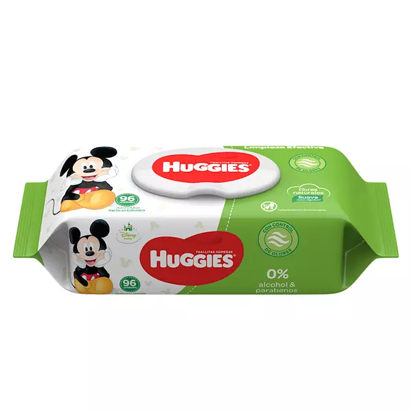 Toallas Húmedas Huggies Sin Alcohol