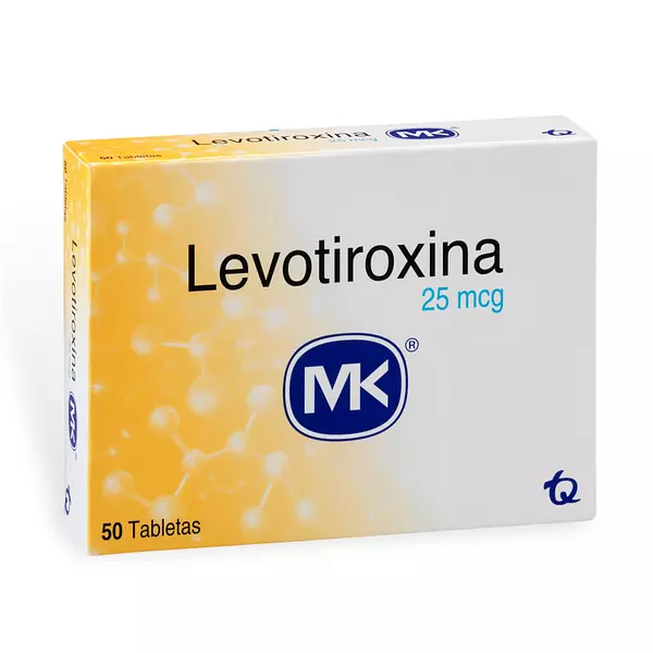 Levotiroxina 25 Mcg