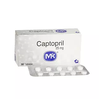 Captopril 25 Mg