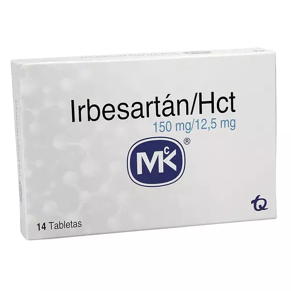 Irbesartan Hct 150 Mg + 12.5 Mg