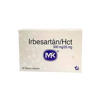 Irbesartan Hct 300 Mg + 25 Mg
