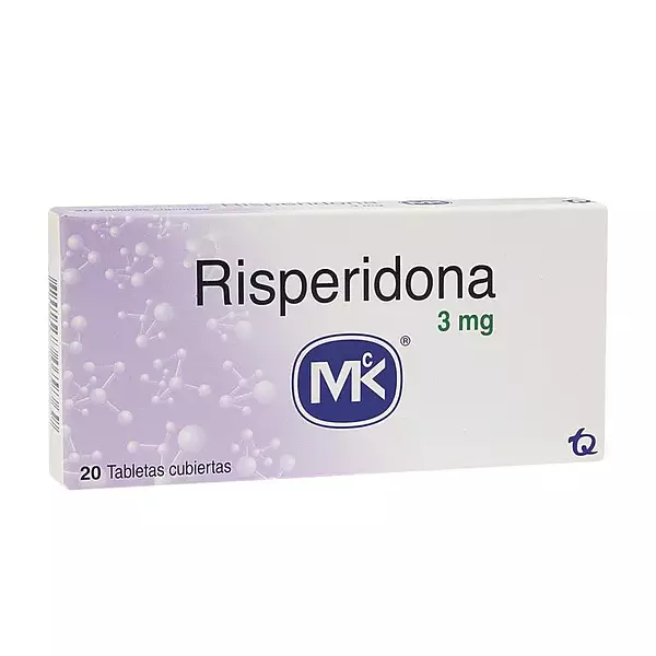 Risperidona 3 Mg