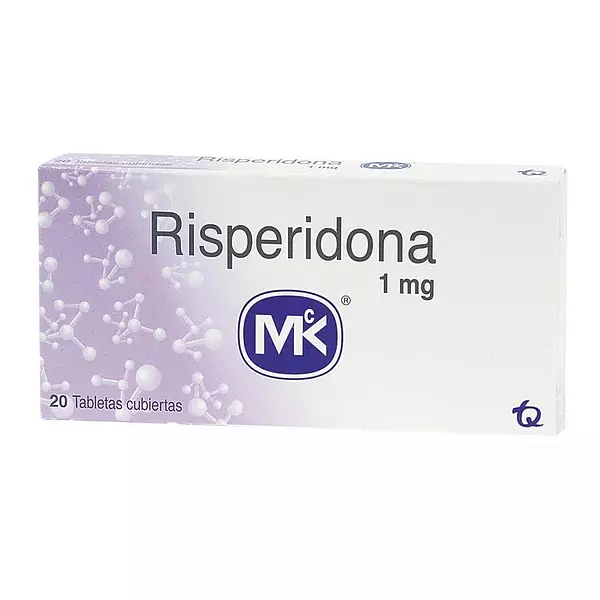 Risperidona 1 Mg