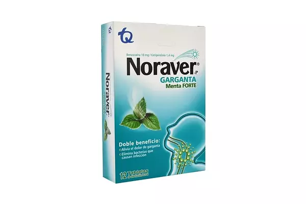 Noraver Pastillas Menta Forte