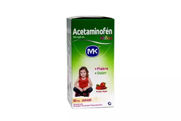 Acetaminofen Jarabe 160 Mg / 5 Ml