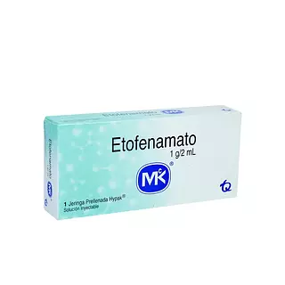 Etofenamato 1 Gr / 2 Ml Jeringa Prellenada
