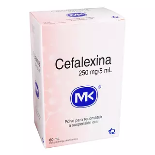 Cefalexina 250 Mg/5 Ml