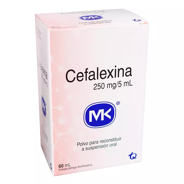 Cefalexina 250 Mg/5 Ml