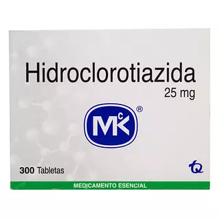 Hidroclorotiazida 25 Mg