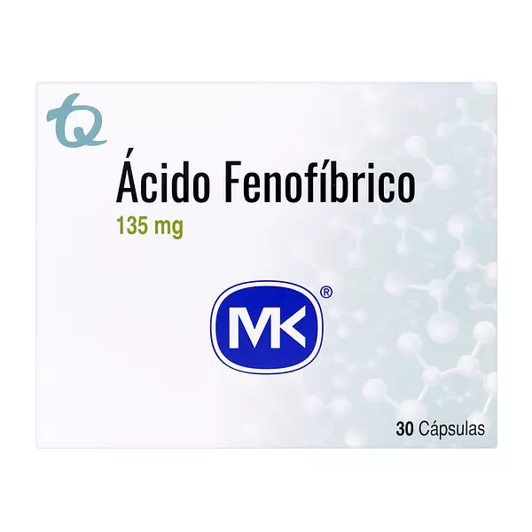 Acido Fenofibrico Mk 135 Mg