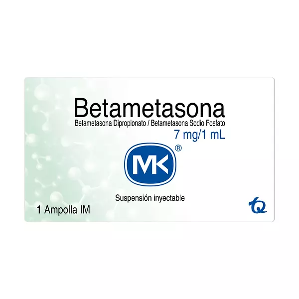 Betametasona 7 Mg 1 Ml Ampolla