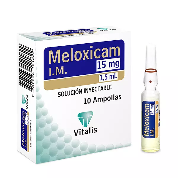 Meloxican 15 Mg / 1.5 Ml Ampollas