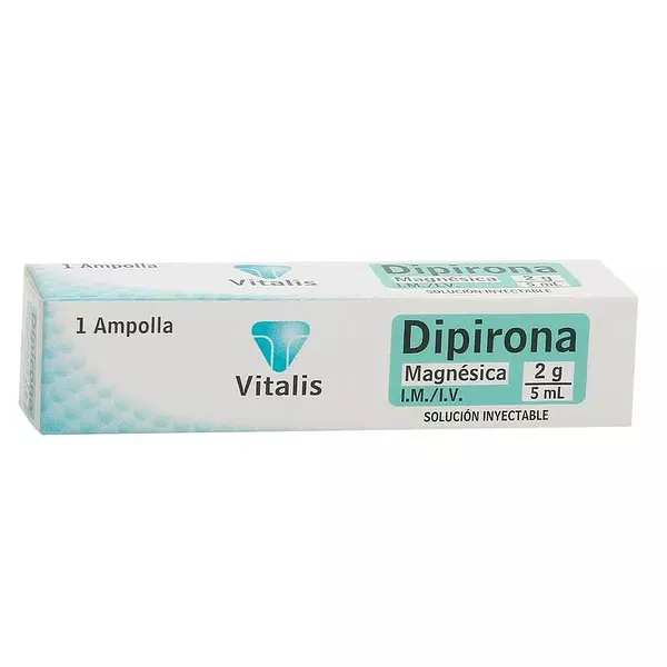 Dipirona Magnesica 2 G / 5 Ml Ampolla