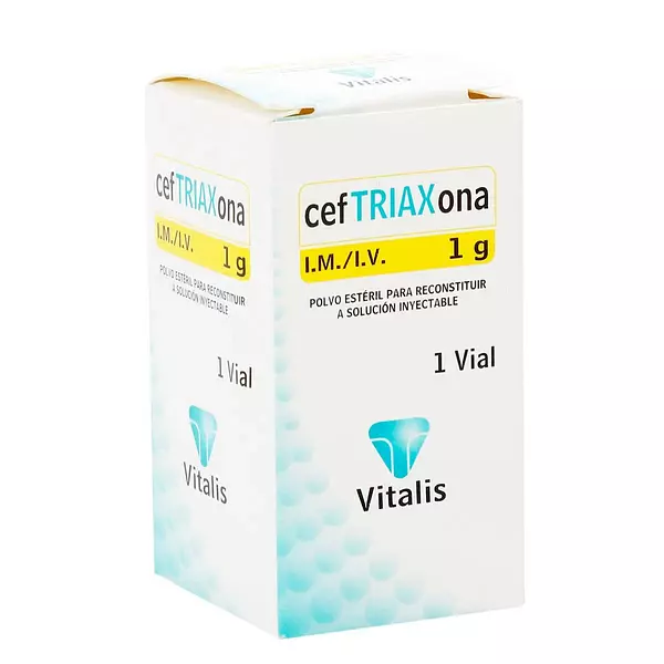 Ceftriaxona 1 G 1 Ampolla