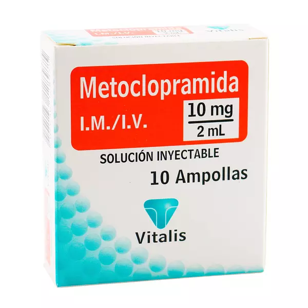 Metoclopramida 10 Mg/2 Ml Ampollas