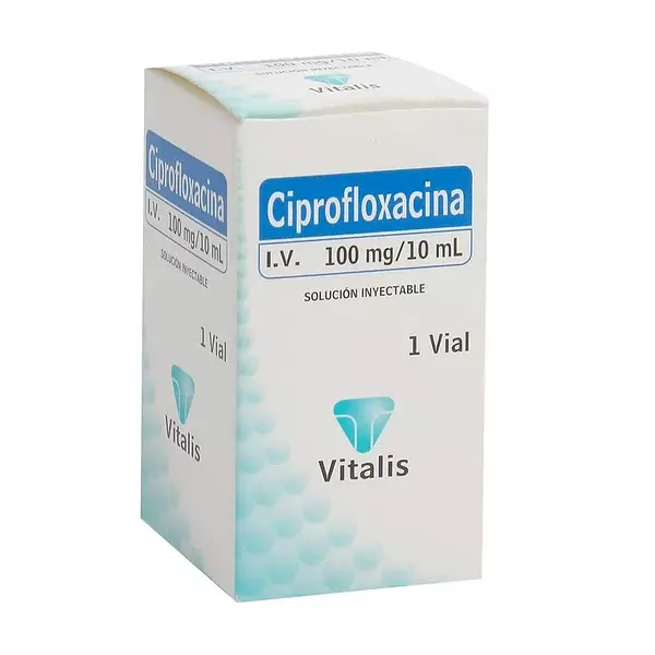 Ciprofloxacina 100mg/10 Ml Ampolla