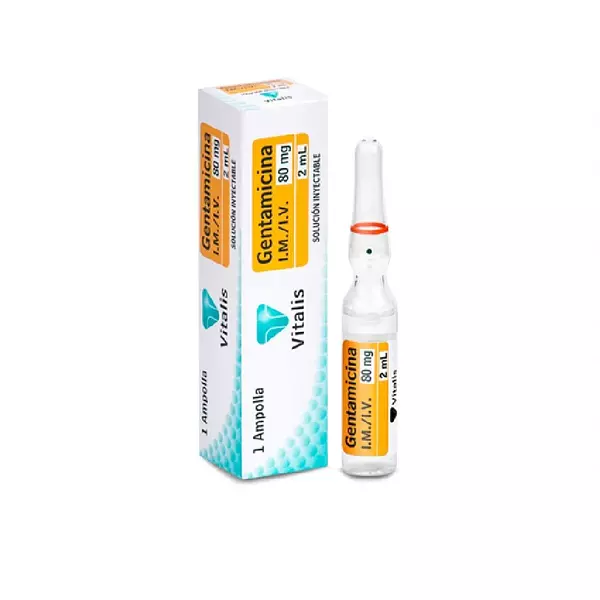 Gentamicina 80 Mg/2ml Ampolla