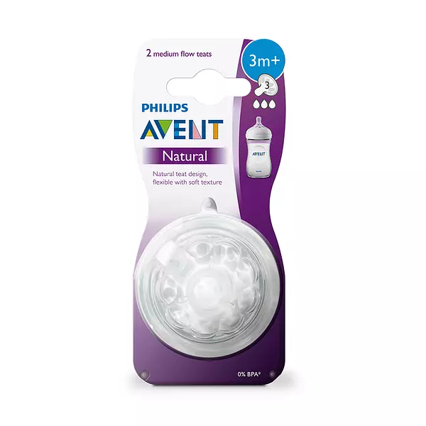 Chupo Philips Avent Flu.Medio 2 Und 3m+