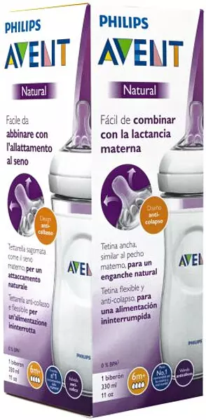 Biberon Philips Avent Natural 2.0 11 Oz