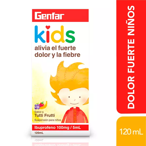 Ibuprofeno Kids Susp 100mg/5ml