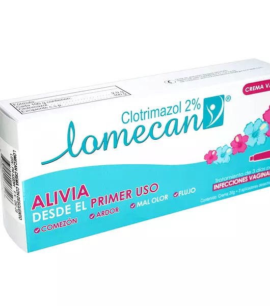 Lomecan V Crema Vaginal 2%