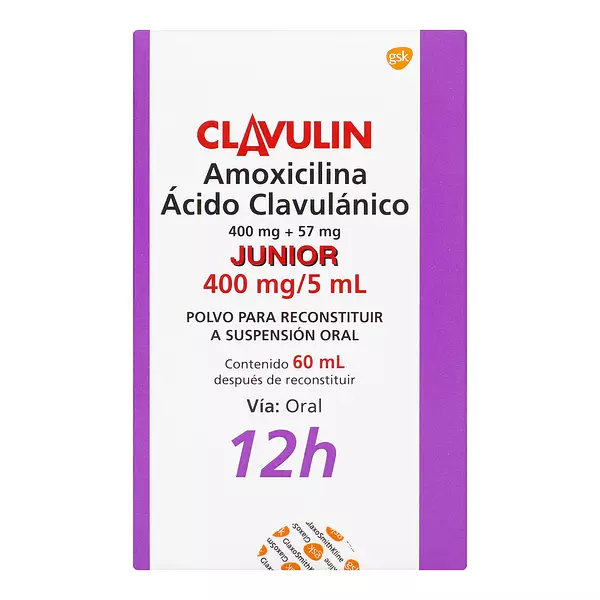 Clavulin Junior 400 Mg/5 Ml