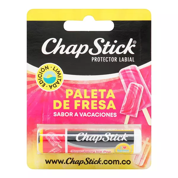 Protector Labial Chapstick Paleta De Fresa