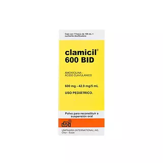 Clamicil Bid Suspension 600 Mg