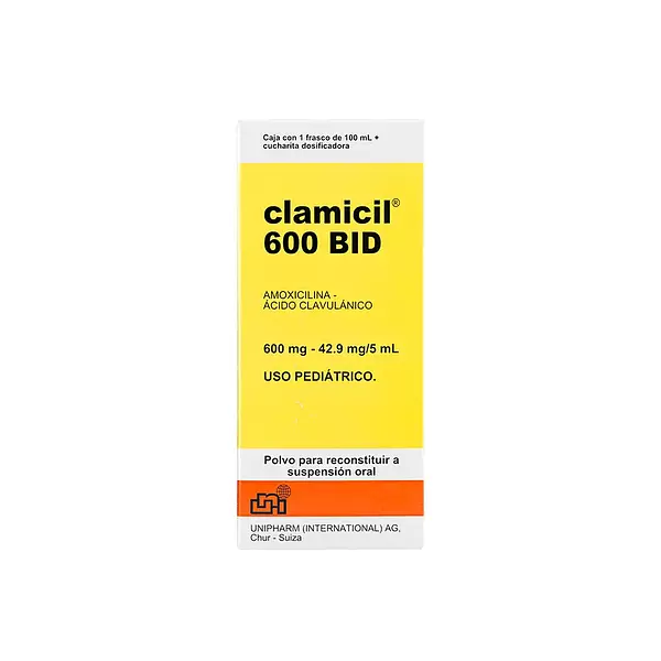 Clamicil Bid Suspension 600 Mg