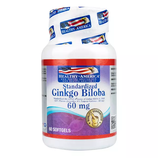 Ginkgo Biloba Healthy 60 Mg