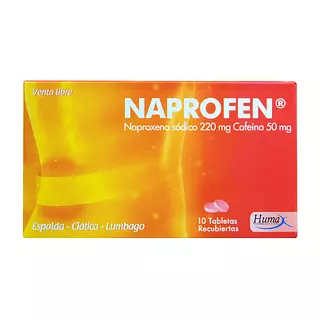 Naprofen 220 Mg 10 Tabletas