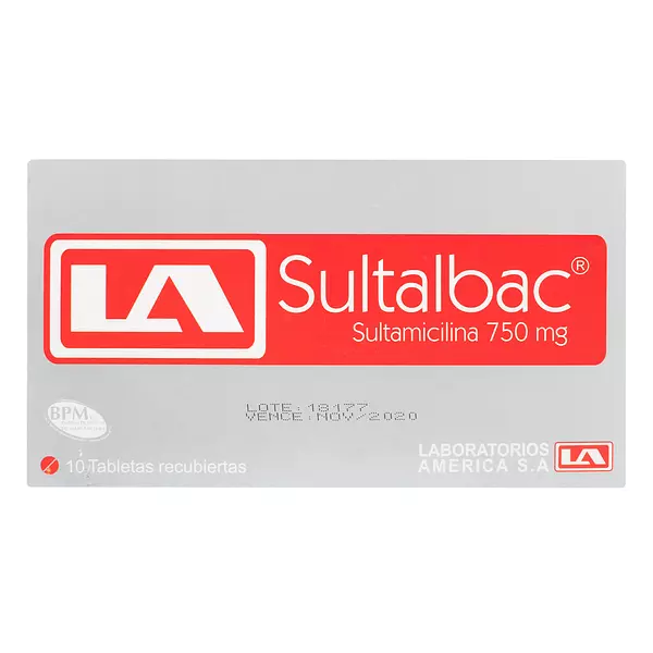 Sultalbac 750 Mg