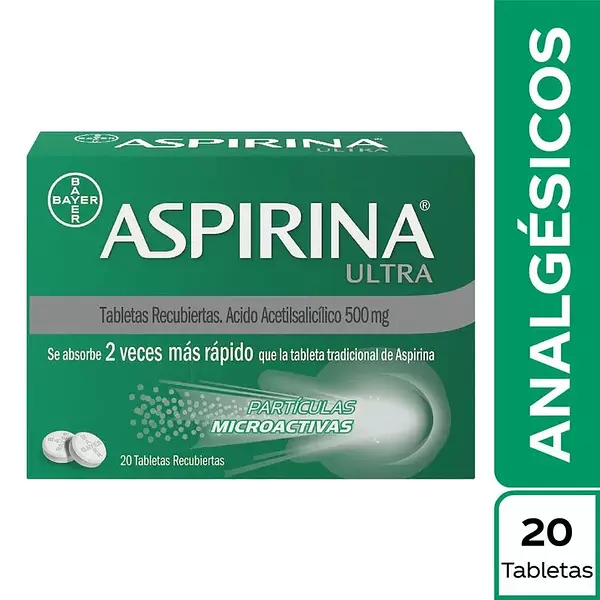 Aspirina Ultra 500 Mg