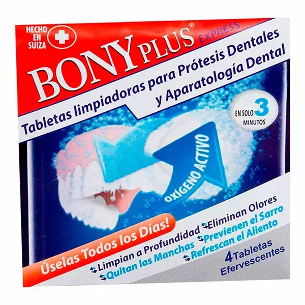 Bony Plus Tabletas Limpiadoras