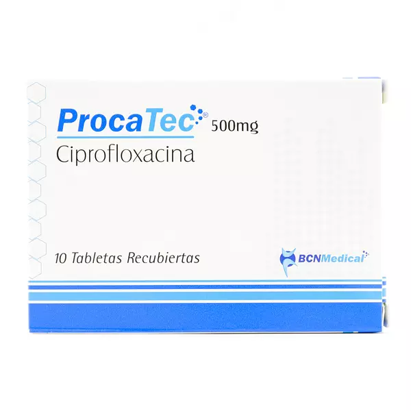 Ciprofloxacina Procatec 500 Mg