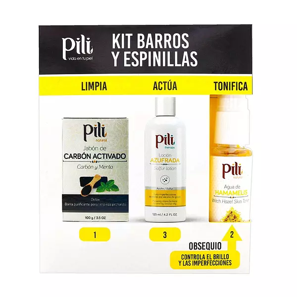 Kit Barros Y Espinillas