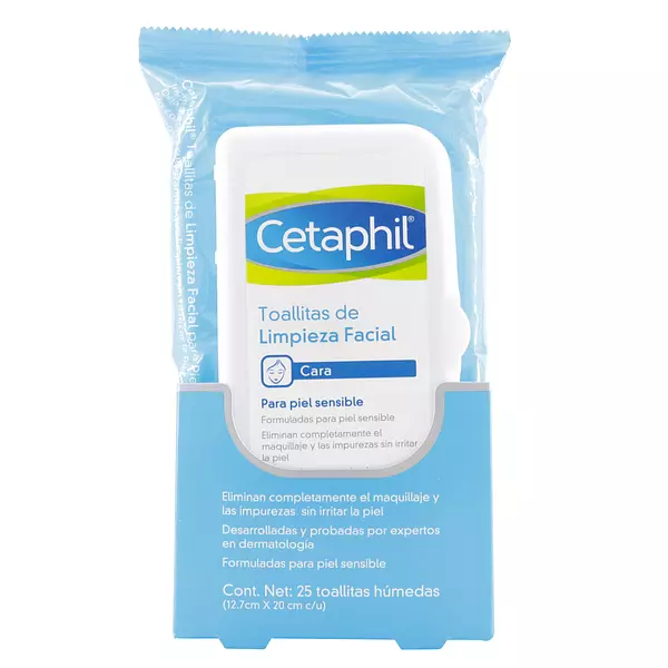 Toallitas Limpieza Facial Cetaphil