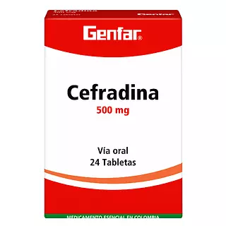 Cefradina 500 Mg