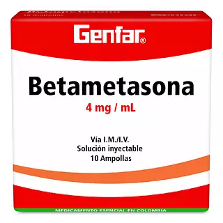 Betametasona 4 Mg 1 Ml